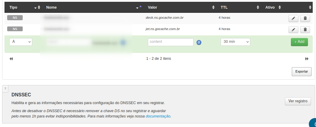 DNSSEC Remove Not Allowed
